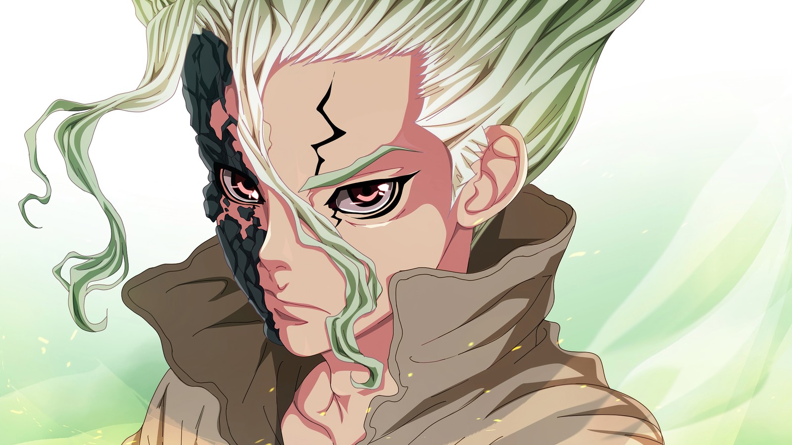 Anime, anime, chico anime, anime, arte anime, anime, anime, cómics de anime, (senku ishigami, dr stone, anime)