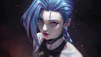 Jinx de Arcane: Um Retrato Cativante de Caos e Charme