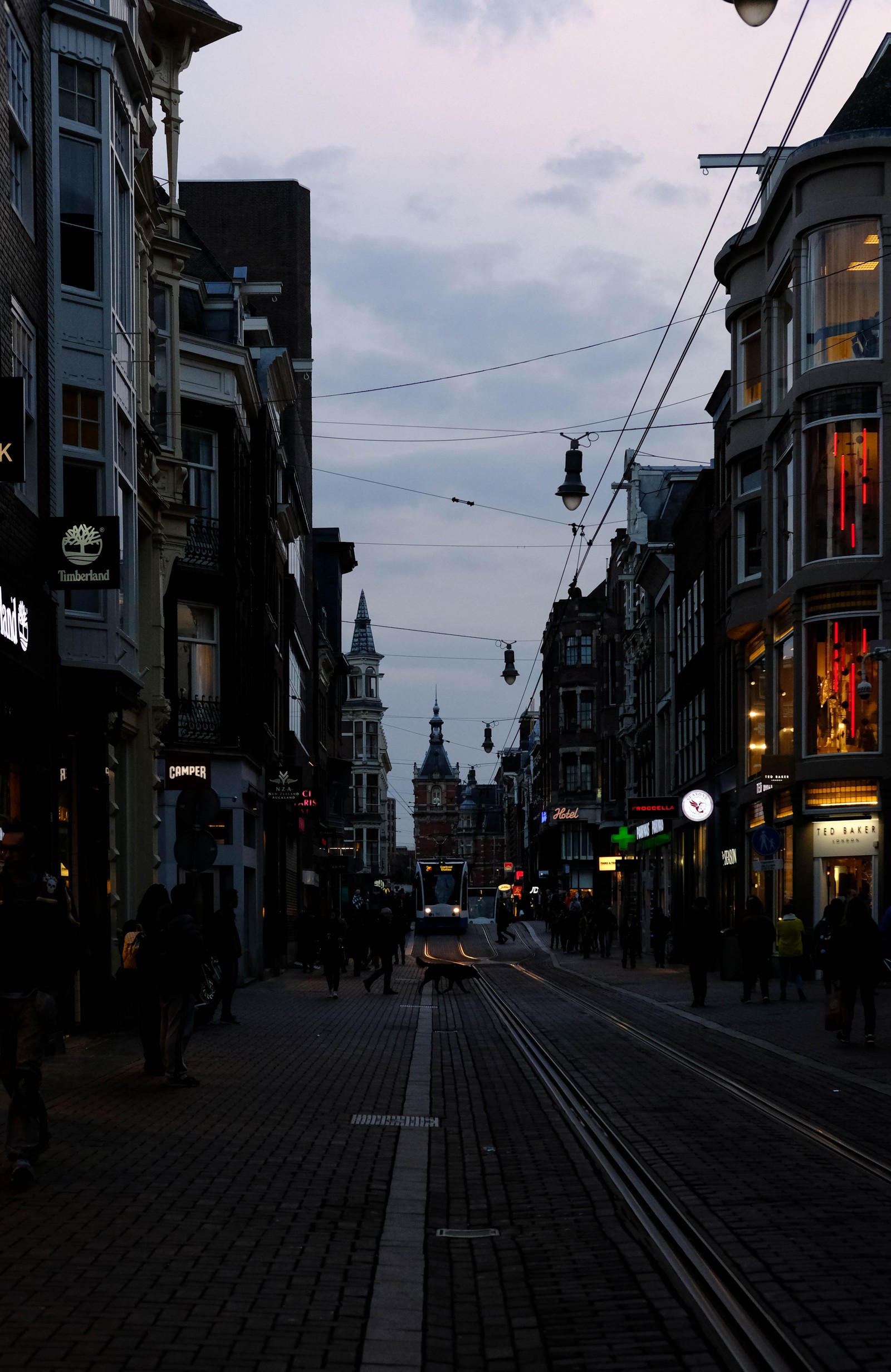 Rua da cidade árabe com pessoas caminhando e carros (amsterdã, amsterdam, rua, área urbana, cidade)