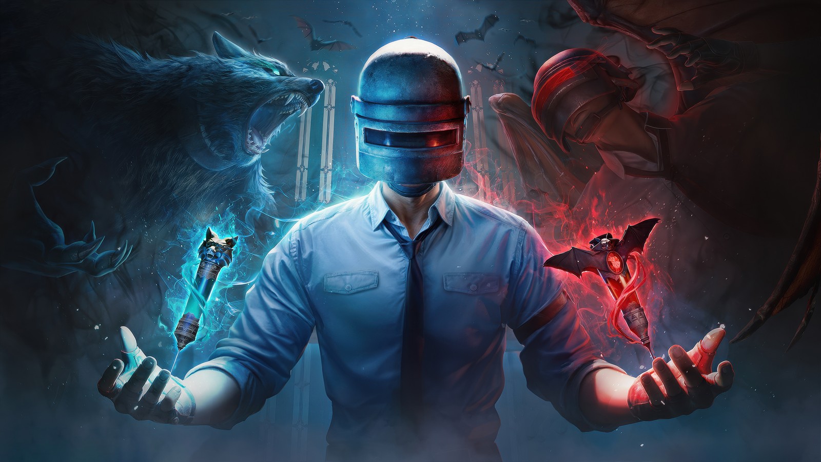 pubg helmet, key art, 2024 games, level 3 helmet, playerunknowns battlegrounds wallpaper