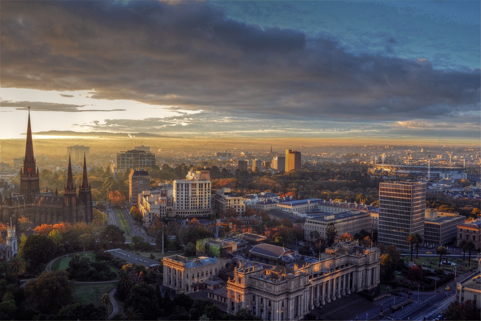 Lade stadtbild, stadt, stadtgebiet, metropole, skyline Hintergrund herunter