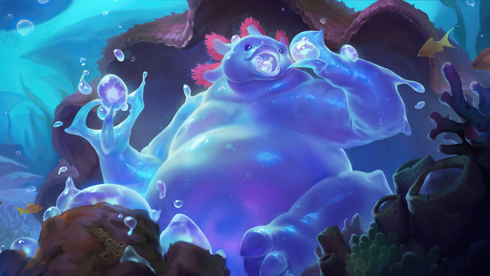 bubble bear, legends of runeterra, video game Download Wallpaper