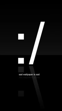 black, sad is sad, wallpaper