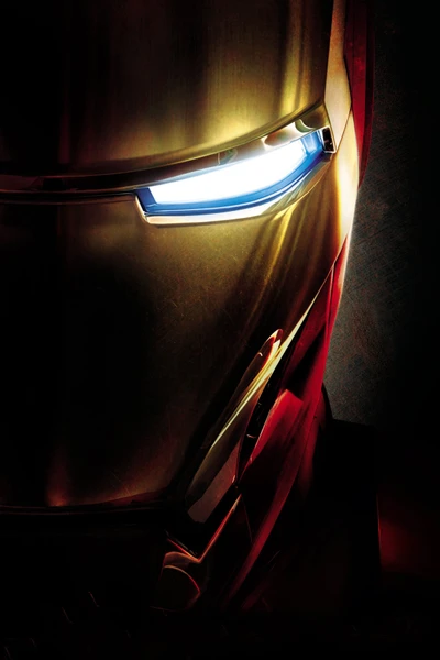 Iron Man: Stark's Iconic Armor in Shadowed Elegance