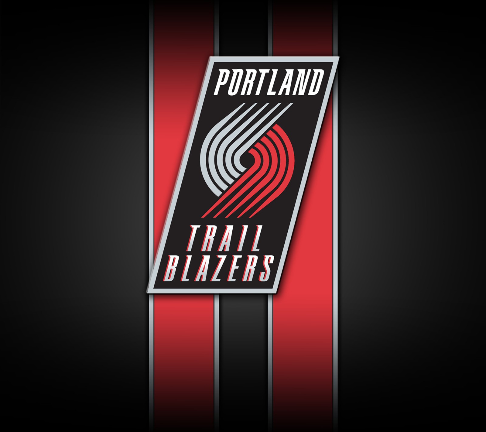 Скачать обои баскетбол, blazers, nba, портленд, portland