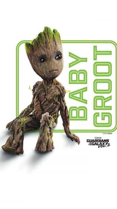 Baby Groot : Adorable Gardien Arbre de "Les Gardiens de la Galaxie Vol. 2