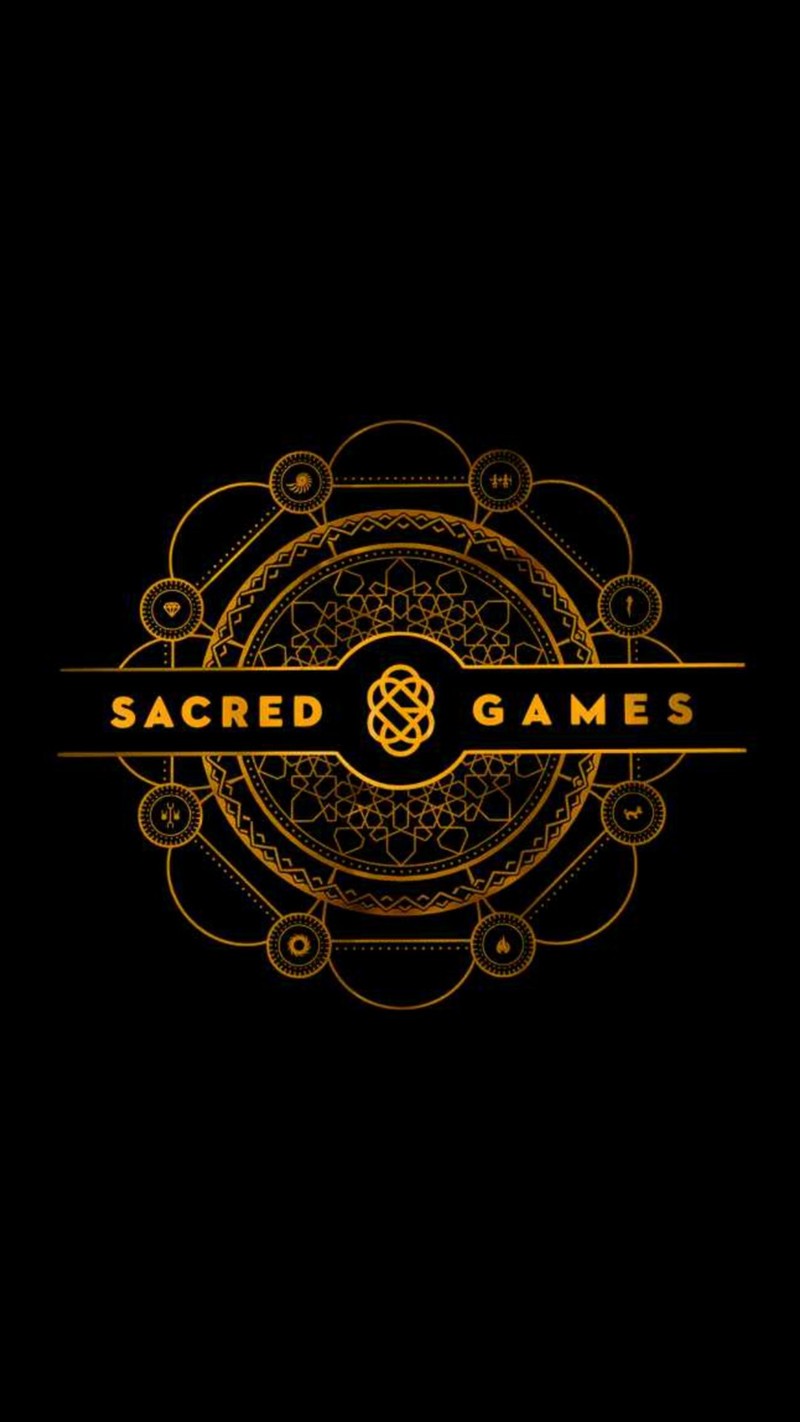 Дизайн логотипа sacred games (сакральные игры, священные игры 2)