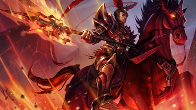 Джарван IV: Искусство всплеска скина Воюющие королевства из League of Legends