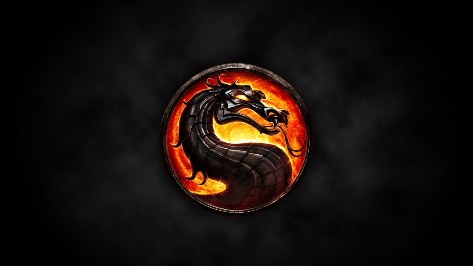 mortal kombat x, mortal kombat, scorpion, logo, illustration wallpaper