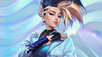 K/DA Акали: Стильный K-Pop чемпион из League of Legends