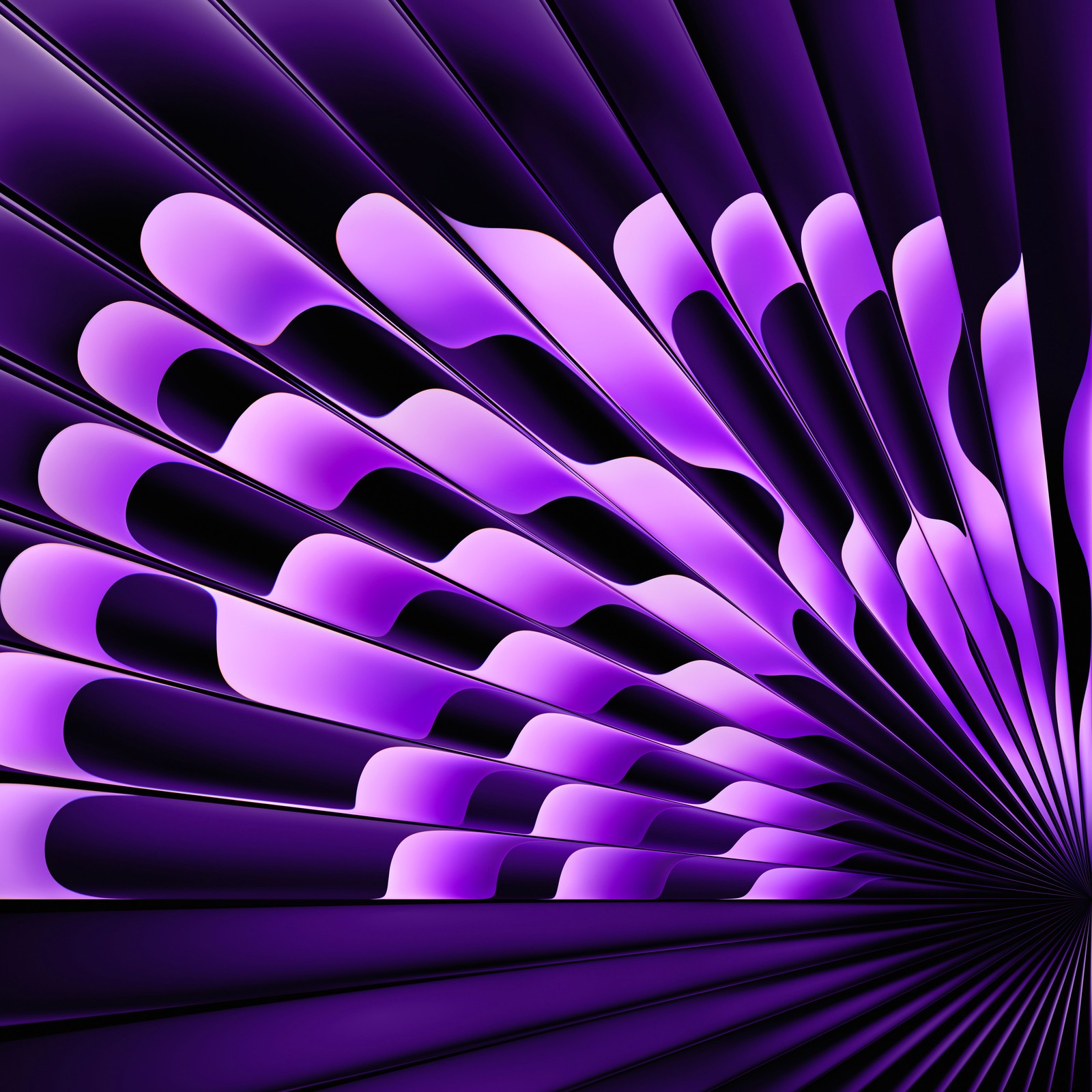 Fond abstrait violet avec un design circulaire au centre (pommes, macbook air, pomme, apple macbook pro, violet)