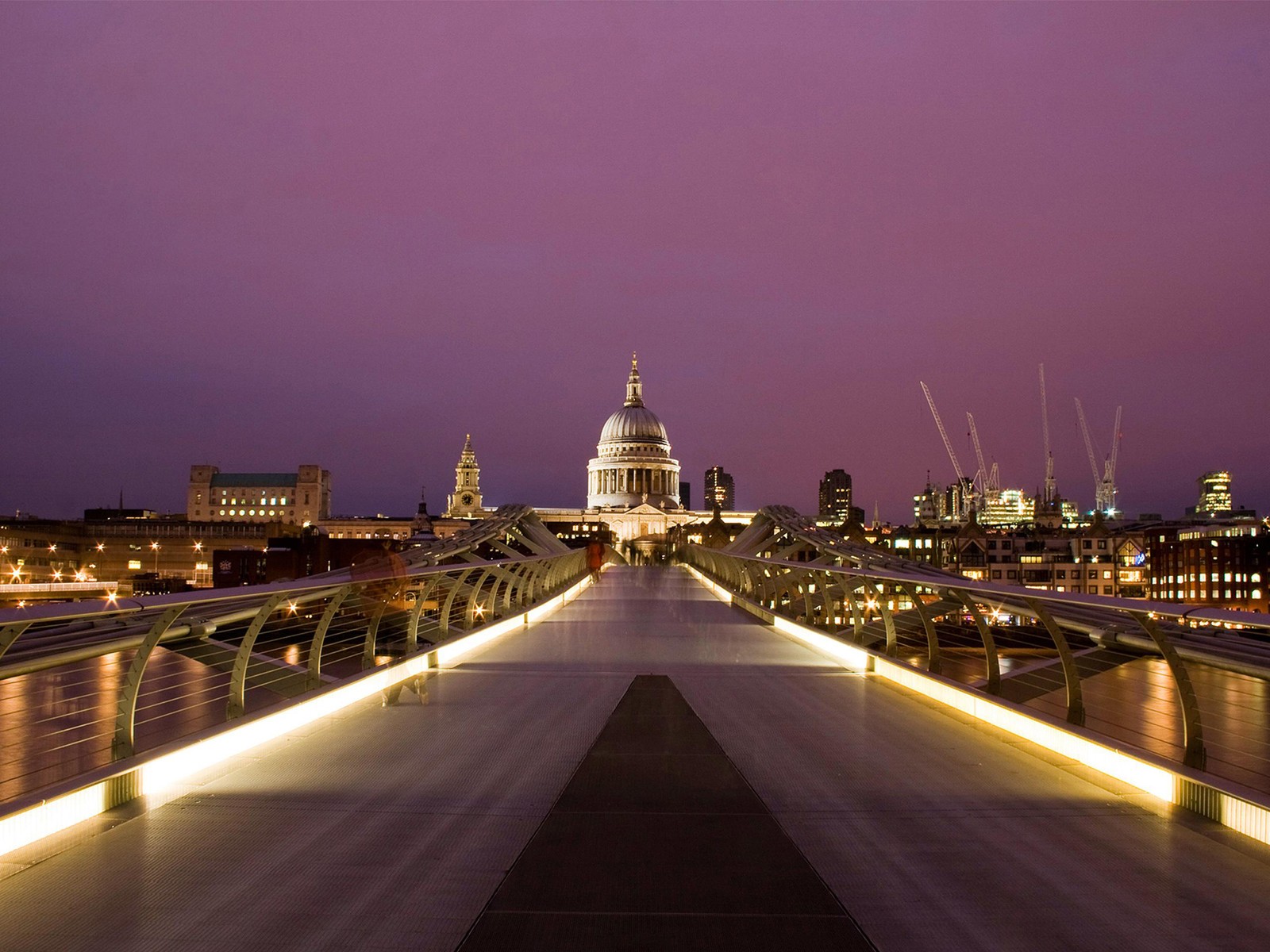 st pauls cathedral, landmark, night, cityscape, city wallpaper