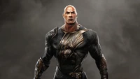 Dwayne Johnson como Black Adam: Poderoso héroe en armadura oscura