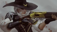 Ashe from Overwatch: The Deadly Marksman