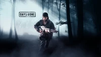 Diacre St. John naviguant dans une forêt post-apocalyptique dans Days Gone