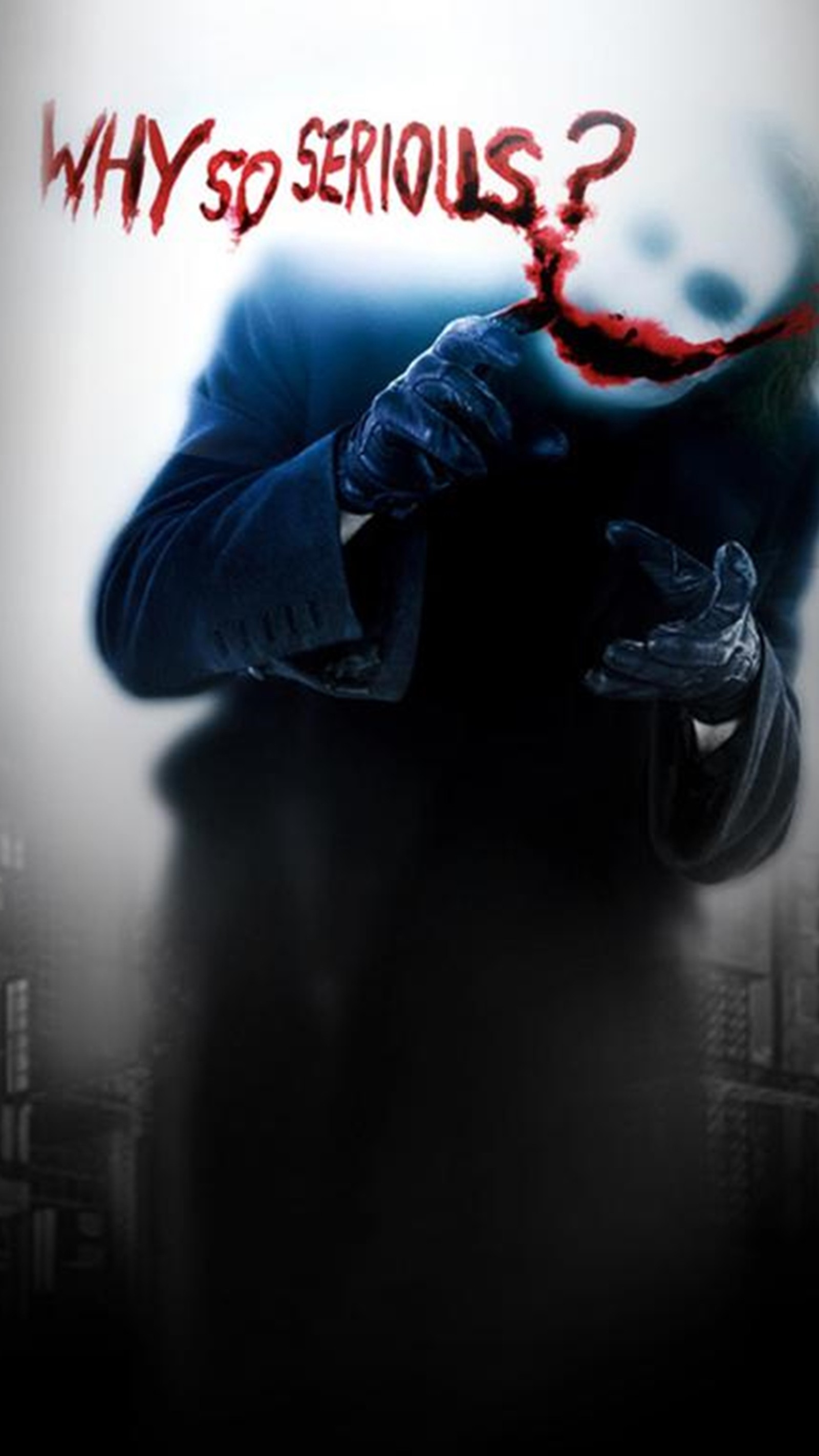 Скачать обои размытие, джокер, joker, слово