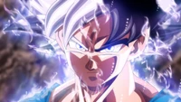 Goku's Ultra Instinct Transformation in Dragon Ball Super