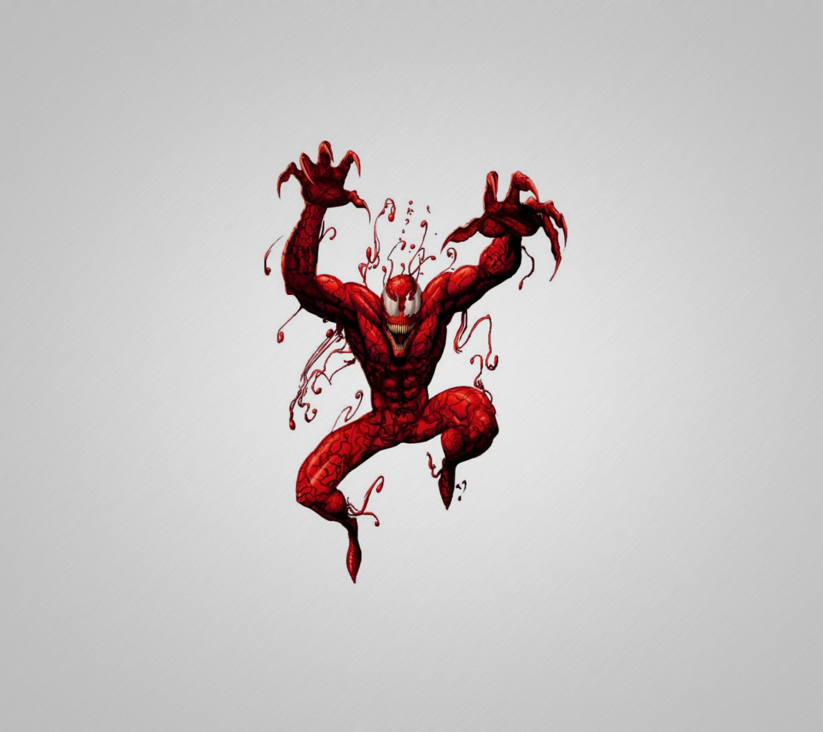 Nahaufnahme von spider-man in einem roten anzug (carnage, comic, spiele, marvel, filme)