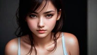 Stunning Portrait of an Asian Woman in Soft Light