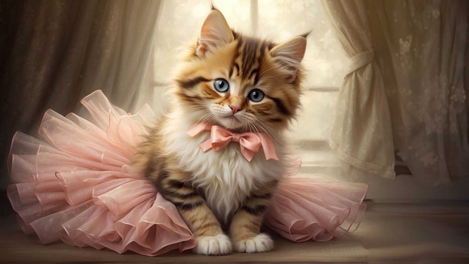 adorable, cute kitten, ai art, 5k, animals wallpaper