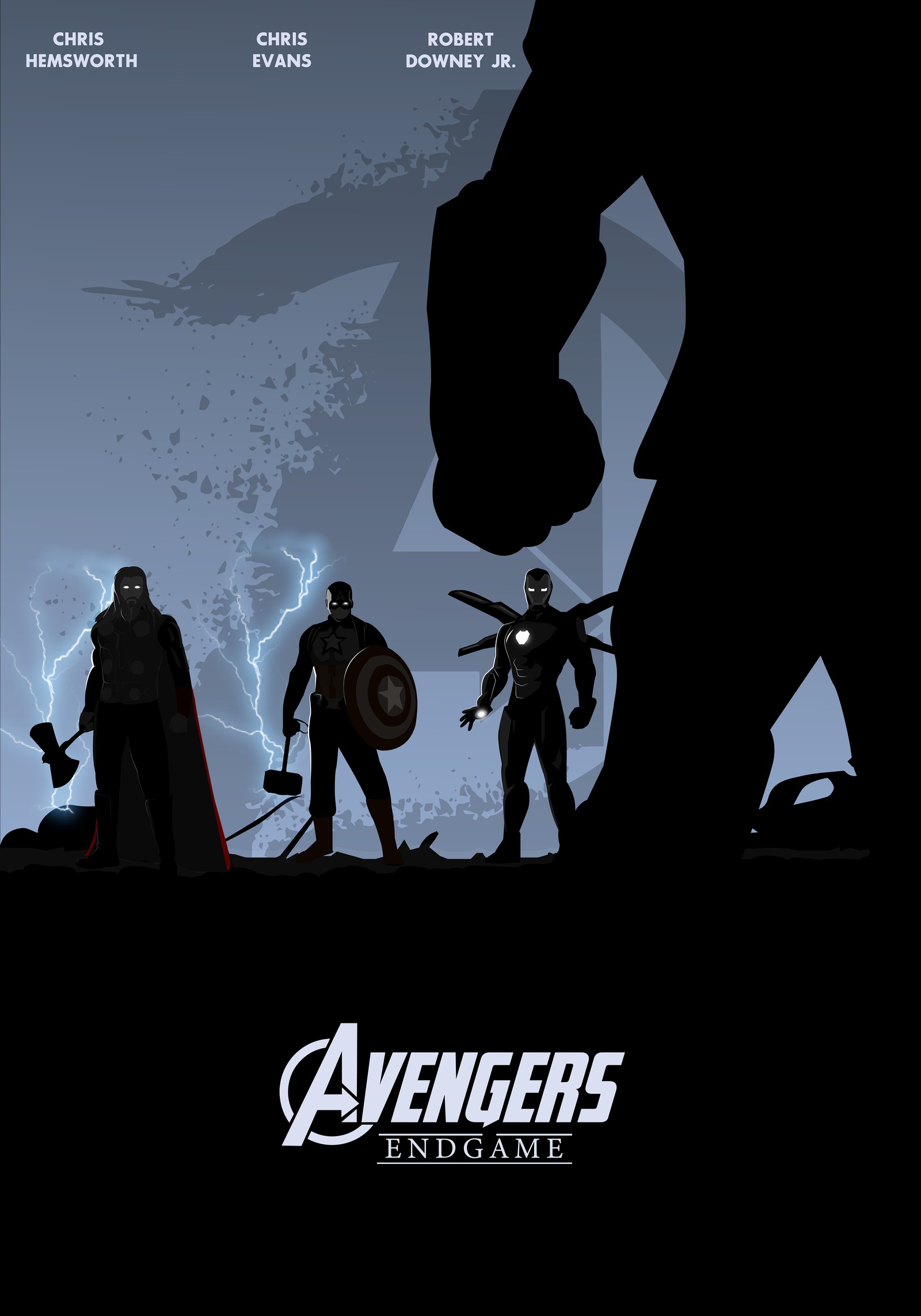 avengers endgame, thor, captain america, iron man, thanos wallpaper