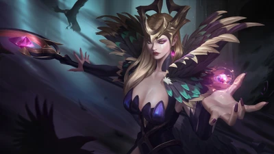 lol, league of legends, video game, leblanc, coven