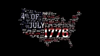 4th of july, independence day, united states of america, black background, 5k