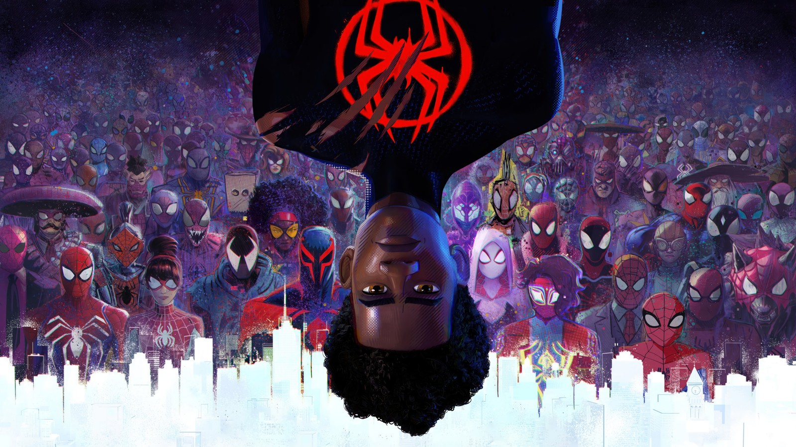 Téléchargez le fond d'écran miles morales, spider man, spider man à travers le spider verse, spider man across the spider verse, film