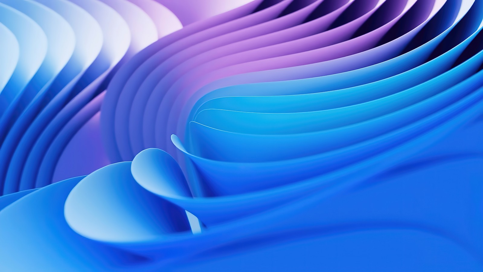 Um close-up de um fundo abstrato azul e roxo (microsoft, windows 11, os, tecnologia, colorido)