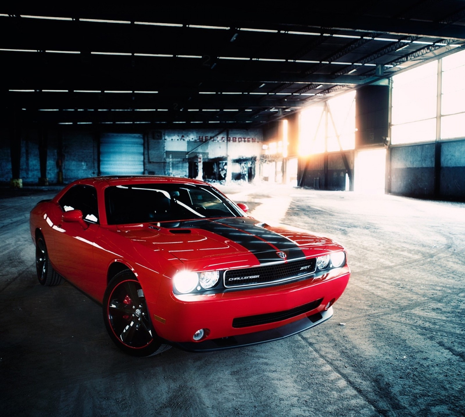 Lade herausforderer, dodge, dodge challenger, srt Hintergrund herunter