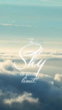 is your limit, the sky