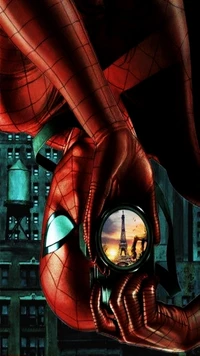 camera, marvel, paris, spider man wallpaper