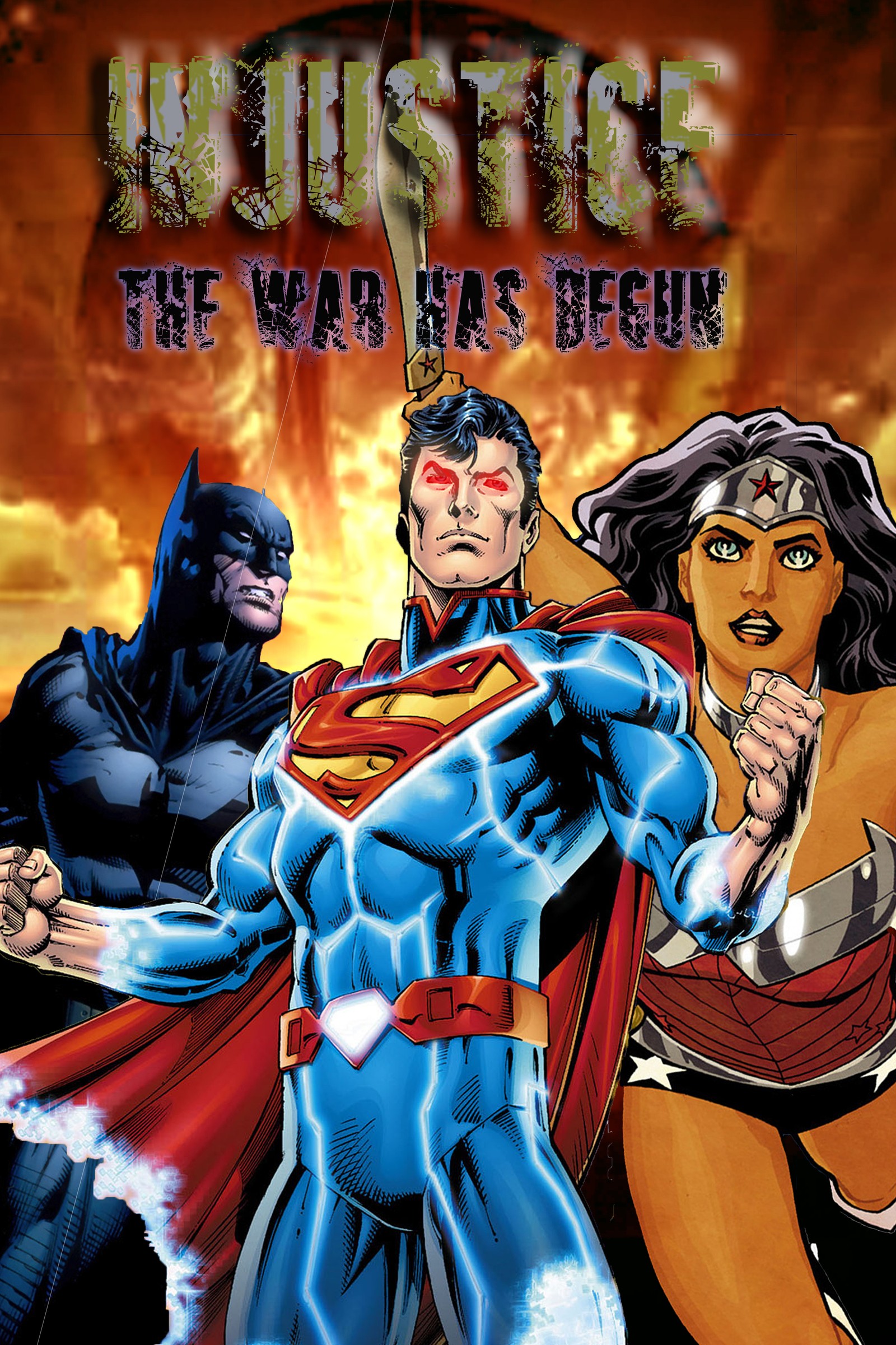 Justice the war of ascend (batman, superman, wonder woman)