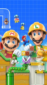 mario maker, interrupteur, switch