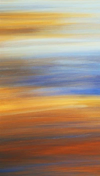 Abstract Harmony: Blending Warm and Cool Tones