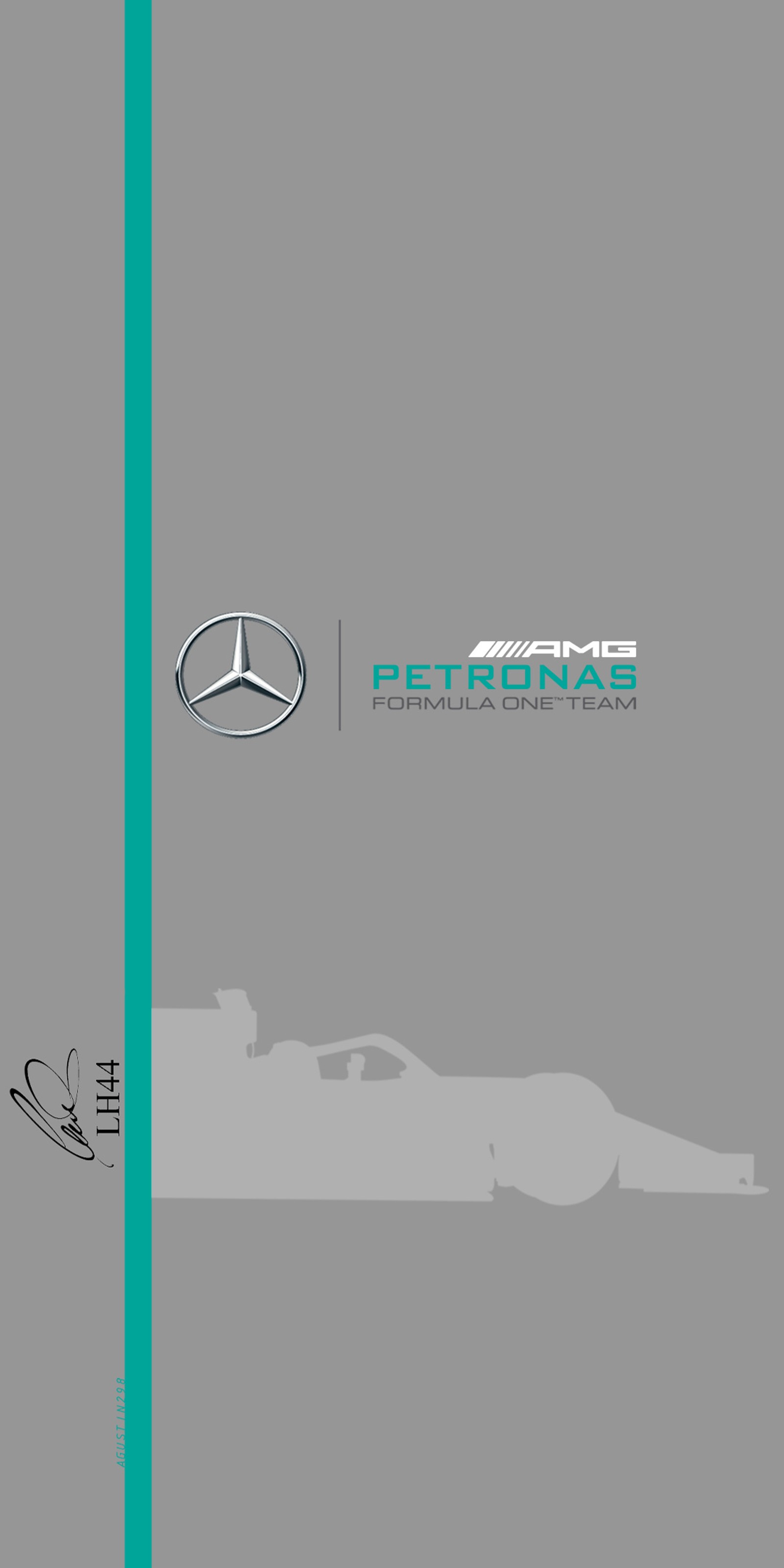 Скачать обои логотип, amg, mercedes benz, формула 1, formula 1