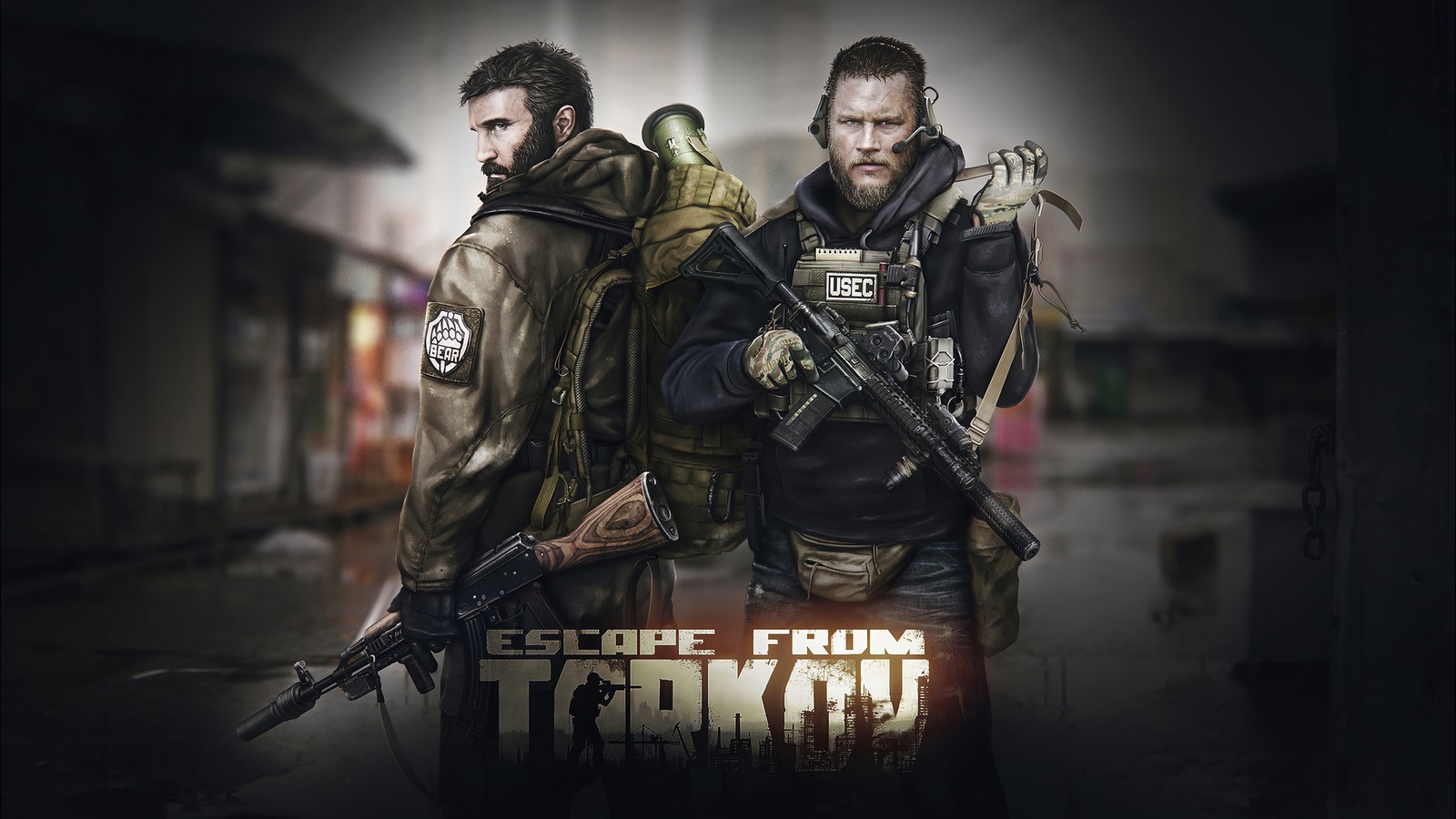 Скачать обои escape from tarkov, видеоигра