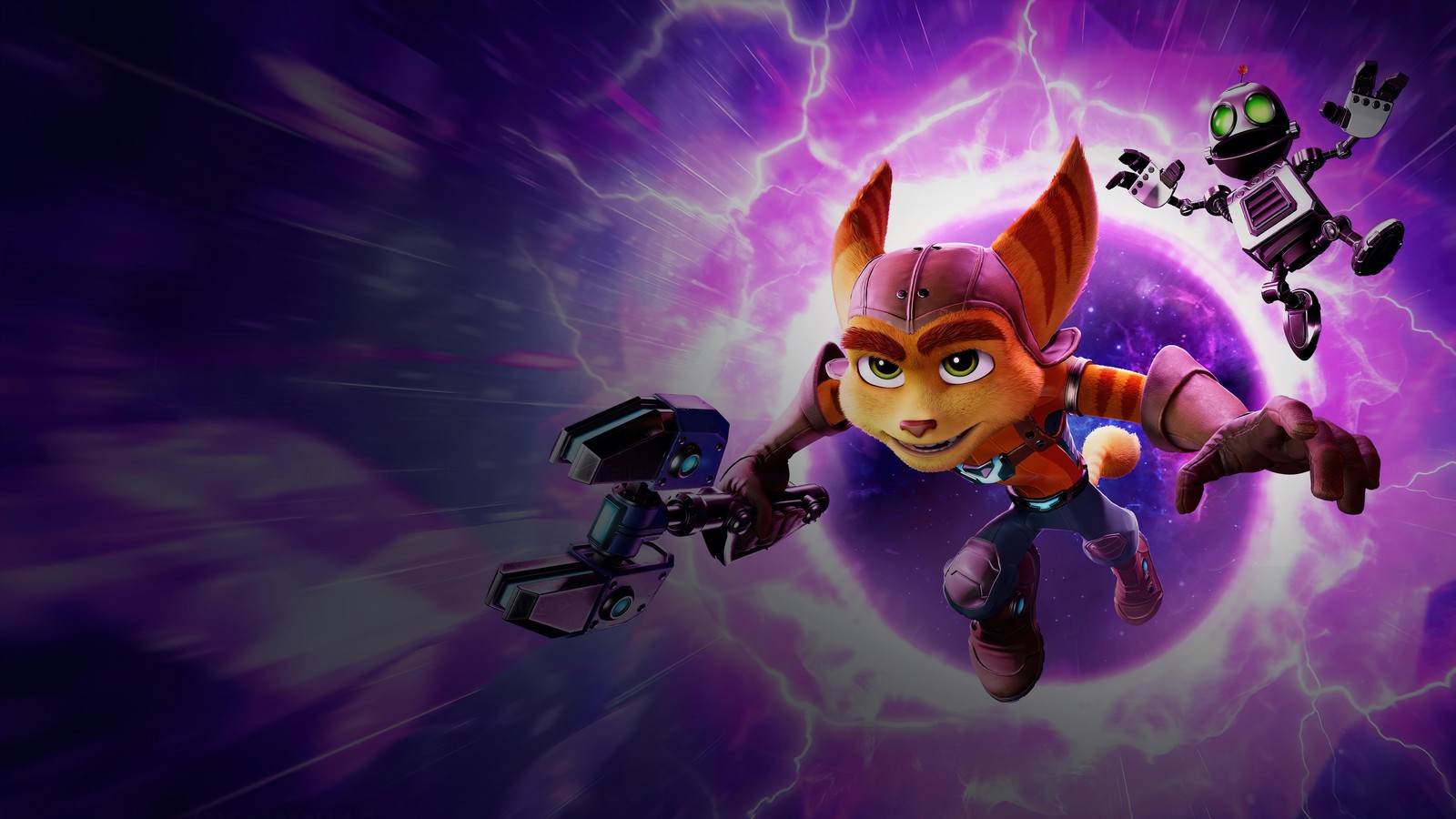 Lade ratchet clank rift apart, ratchet and clank rift apart, videospiel Hintergrund herunter