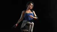 jill valentine, resident evil 3 remake, re3, video game wallpaper