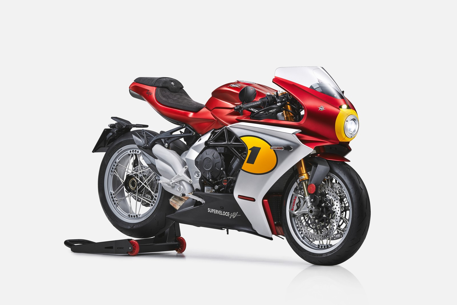 Скачать обои mv agusta superveloce ago, ограниченное издание, 2021, спортивные мотоциклы, белый фон