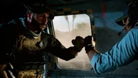 Capitaine John Price en action : Un moment de camaraderie dans Call of Duty Modern Warfare II