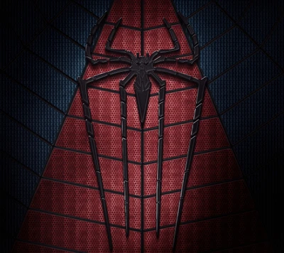 Homem-Aranha: Emblema icônico de super-herói em design ousado