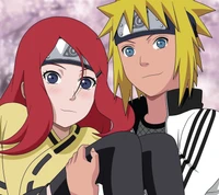 anime, kushina, minato, namikaze, naruto shippuden wallpaper