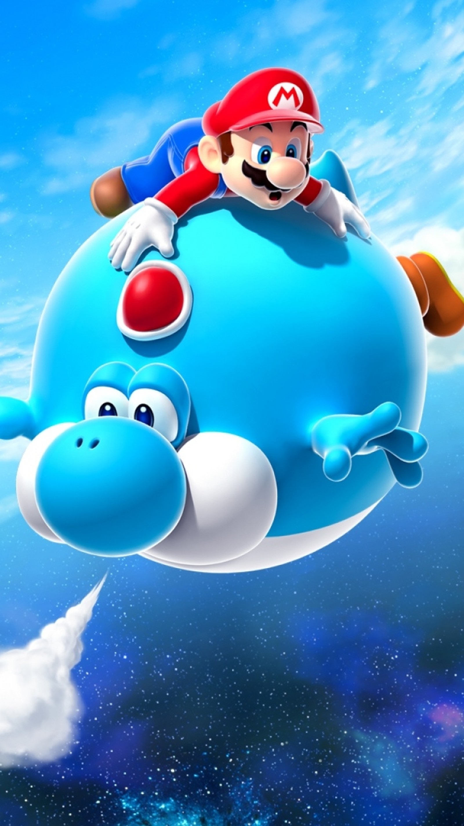 Téléchargez le fond d'écran mario, yoshi