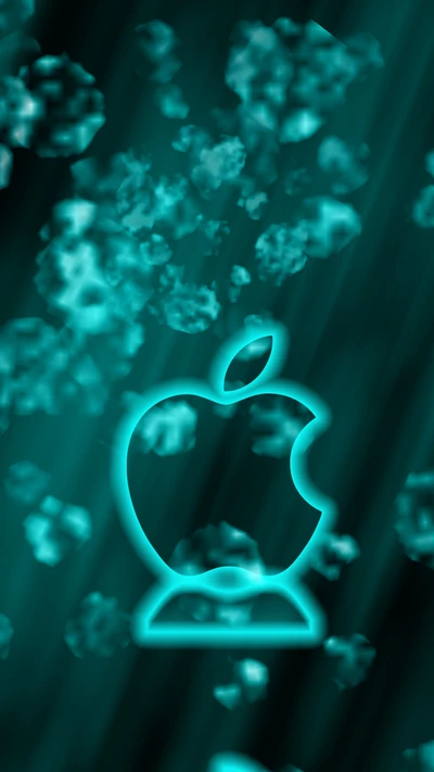 abstract, apple, blue, good, green