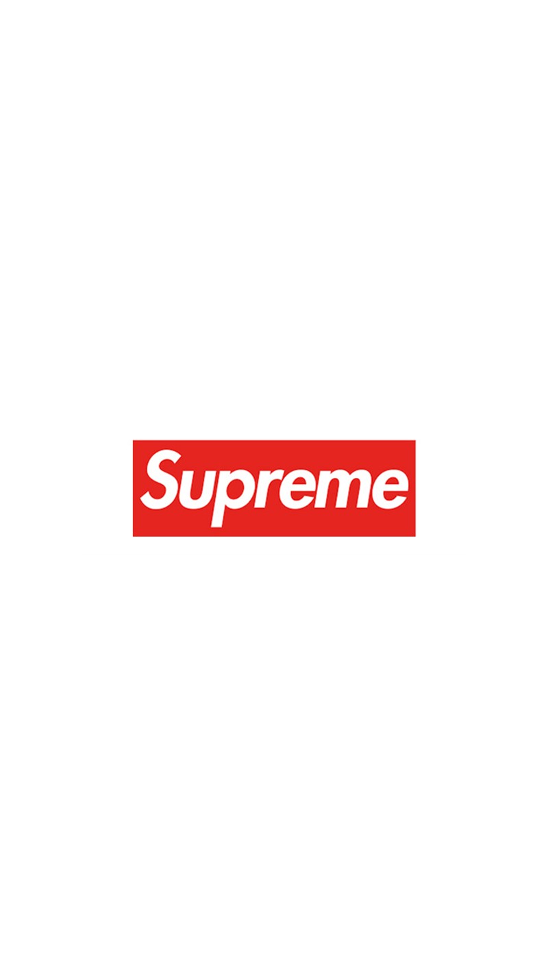 Логотип supreme на белом фоне (лучший, любовь, темы, белый)