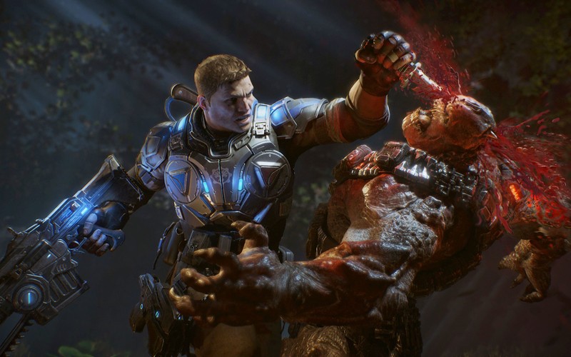 Гирсон - это персонаж нового поколения в гирсоне (вымышленный персонаж, gears of war, игры, игра жанра экшн приключение, боевик)