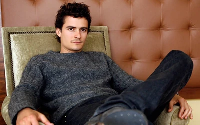 orlando bloom, célébrité, pantalon, cheveux bruns