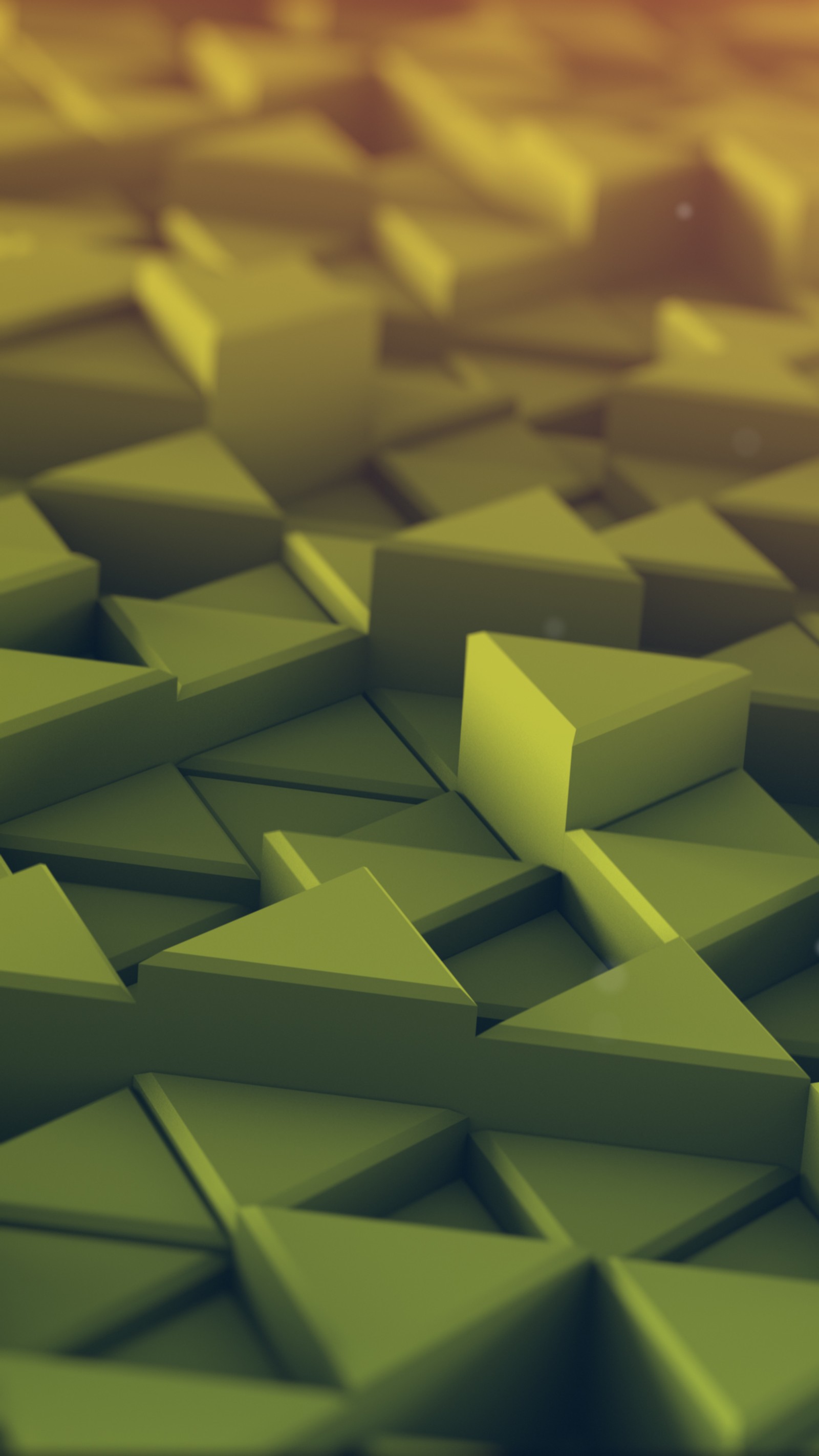 There is a green cube with a small white object in it (triangle, illustration, rendering, abstract art, 3d rendering)