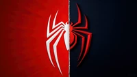 Spider-Man: Miles Morales Logo - PS5 Videospielkunstwerk